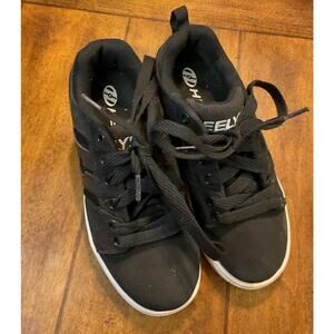 Heelys Voyager SKATE Kids SHOES Black/White Kids Size 13c